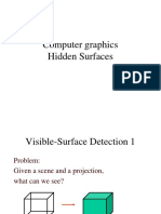 Computer Graphics Hidden Surfaces