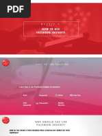 Module 9 - How To Use Facebook Insights