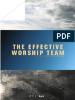The Effective Worship Team 