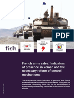 French Arms Sales: Indicators of Presence' in Yemen and The Necessary Reform of Control Mechanisms