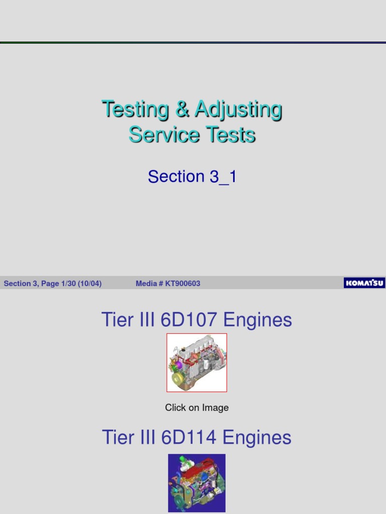 Tier III Engine Fuel System Guide | PDF | Fuel Injection | Pump