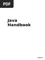 Java Handbook: Primaru