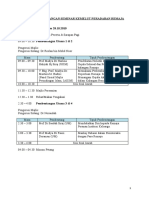 Jadual Persidangan Seminar Kemelut Peradaban Remaja