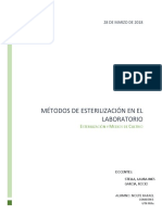 Informe Trabajo Practico N° 1 - Esterilizacion y Medios de Cultivo