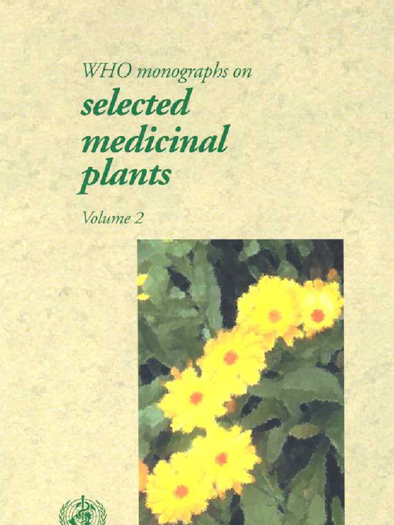 Who Monographs on Selected Herbs Vol_2 Placebo Controlled Study Leaf