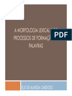 Processos de formação de palavras na língua portuguesa