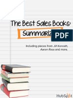 The Best Sales Books: Summarized: Including Pieces From, and More