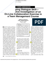 2003-Developing Dialogue Skill-A Qualitative Investigation of an on-line ...