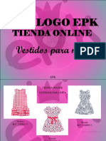 EPK - Catálogo EPK, Tienda Online, Vestidos para Niña
