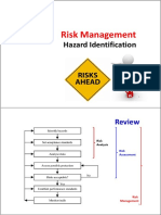 Risk Management Hazard ID