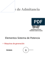 Matriz de Admitancia