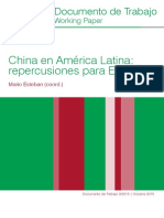 DT3 2015 Esteban China en America Latina Repercusiones para Espana