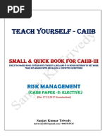 CAIIB-III RISK MANAGEMENT BOOK