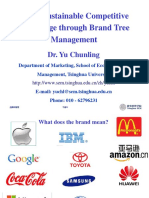 YU Chunling - Win A Sustainable Competitive Advantage Through Brand Tree Management