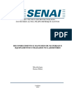 Reconhecimento de materiais e equipamentos em microbiologia