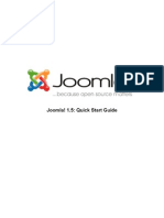 Joomla 15 Quick Start