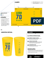 Copo Customizado - Leco 70 - Amarelo Opaco 300ml
