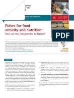 Pulses For Food Security and Nutrition:: in Brief