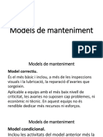 Models de Manteniment