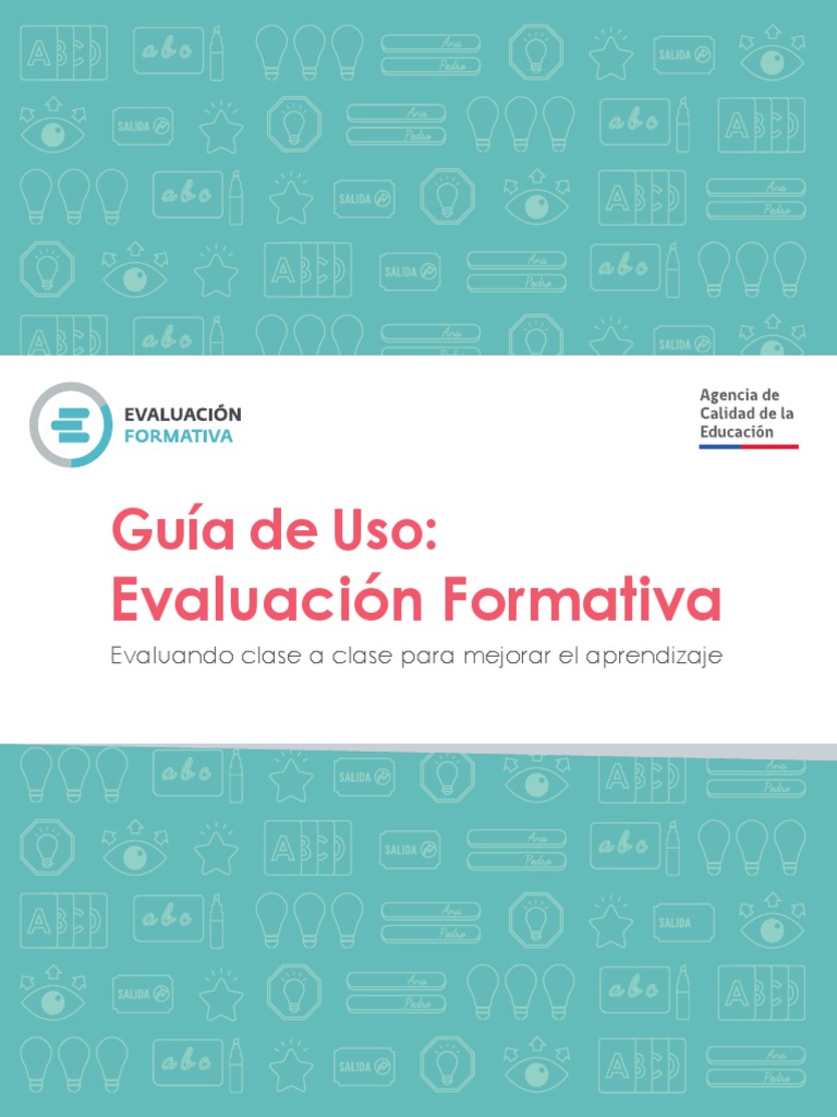 Guía de Evaluación Formativa en Educación | PDF | Evaluación | Maestros