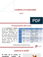  La Tradicion y La Modernidad