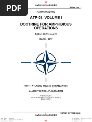 Atp 8 D Vol I Vrs 1 Doctrine For Amphibious Pdf Amphibious Warfare Anti Aircraft Warfare
