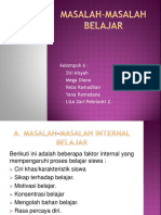 Presentation Masalah-Masalah Belajar