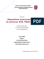 Dispositivos semiconductores de potencia SCR TRIAC DIAC