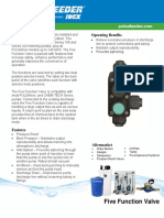 PULSAFEEDER 5 Function Valve Sell Sheet