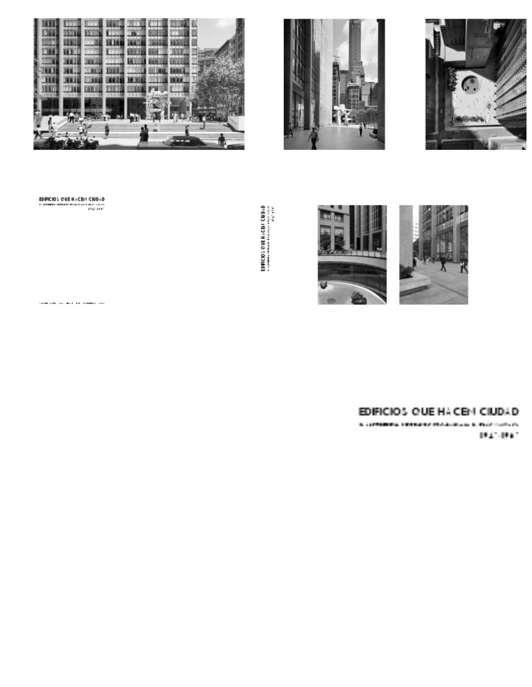 Edificios Que Hacen Ciudad, PDF, Nueva York
