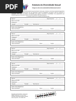 FORMULÁRIO ASSINATURAS ESTATUTO DA DIVERSIDADE SEXUAL