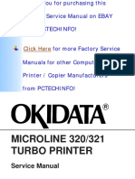 Microline Ml320, Ml321 Turbo Service Manual