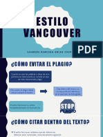 Estilo Vancouver - Diapositivas