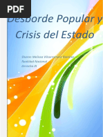Desborde Popular y Crisis Del Estado