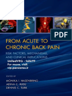 From Acute To Chronic Back Pain
