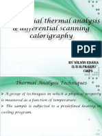 Differential Thermal Analysis & Differential Scanning Calorigraphy