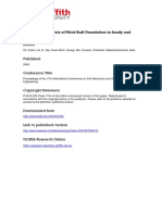 Numerical Analysis of Piled Raft Foundation in Sandy and Clayey Soils