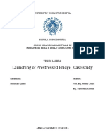 Launching of Prestressed Bridg