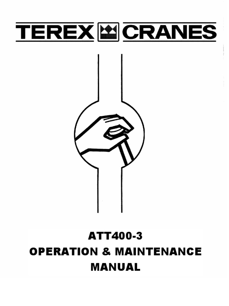 ATT400 Operation Maint 241384 | PDF | Crane (Machine) | Elevator