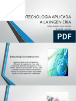 Biotecnologia Aplicada A La Ingenieria