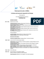 Fit For Work Summit 2010: Programme