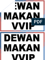 Dewan Makan Vvip