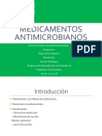 1.- Medicamentos Antimicrobianos