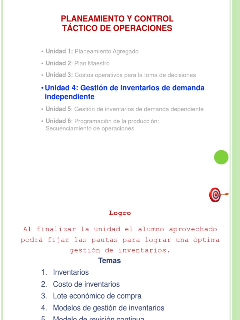 Gestión de Inventarios y Costos | PDF | Inventario | Producción y ...