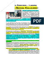 Acoso Sexual Callejero