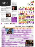 Download Sutton Festival of Arts 2008 - programme by chrisunitt SN3806303 doc pdf