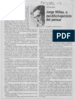 Jorge Millas o del difícil ejercicio del pensar - Hoy Santiago, Chile-- no. 278 (nov. 17, 1982) p. 14.pdf
