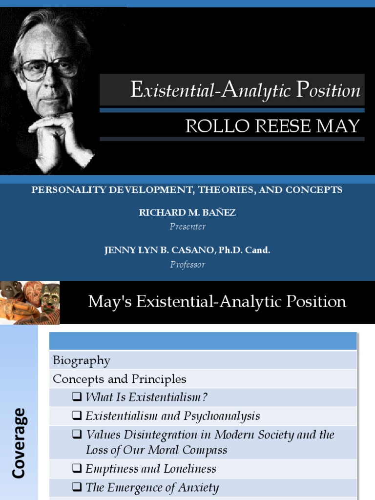 Rollo May: Existential Psychology Overview | PDF | Existentialism ...