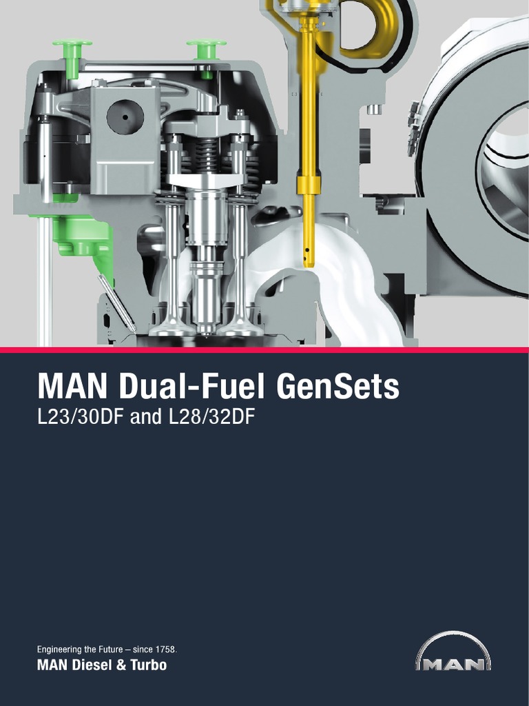 Man Ae DF | PDF | Fuel Injection | Natural Gas