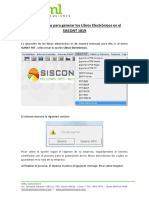 Procedimiento para Generar Libros Electrónicos - Siscont1819 PDF